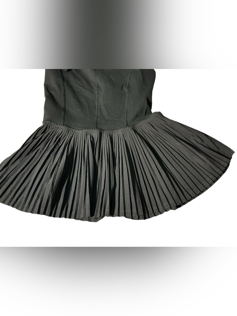 🍋 Lululemon Women’s Black Pleated Peplum Tank Top - Picture 5 of 9